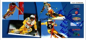 Original Autogramm Vreni Schneider Ski /// Autograph signiert signed sign 293668 - Picture 1 of 4