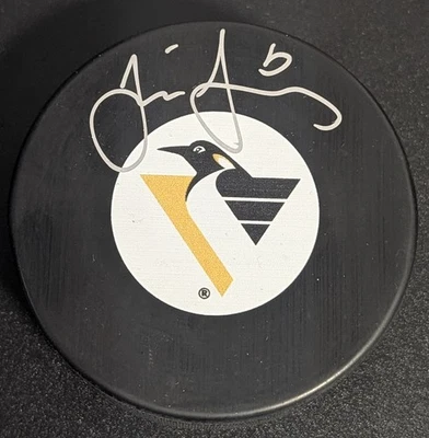 JAROMIR JAGR AUTOGRAFIADO PITTSBURGH PENGUINS NHL PUCK - DEPORTIVO AUTÉNTICO CERTIFICADO DE AUTENTICIDAD Foto 1 de 4