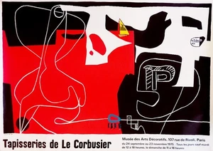 Plakat - Tapisseries Le Corbusier Musée des Arts Décoratifs. Le Corbusier (Illus - Bild 1 von 1