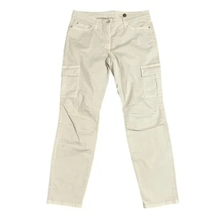 Cambio Cream Cargo Stretchy Pants(Size 40) - Picture 1 of 8