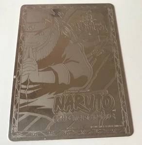 Naruto REVENGE AND REBIRTH Metal Card, PRIZE CARD, Pokemon Pokémon, Yu-Gi-Oh! - Picture 1 of 12