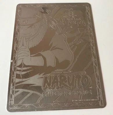 Naruto REVENGE AND REBIRTH Metal Card, PRIZE CARD, Pokemon Pokémon, Yu-Gi-Oh! - Image 1 of 4