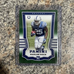 Panini Rookies Bravery 2017/199 Marlon Mack #151 Rookie RC - Imagen 1 de 2