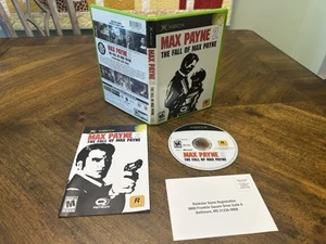 Max Payne 2: The Fall of Max Payne (Microsoft Xbox, 2003) VERY GOOD W/MANUAL! - Picture 1 of 2