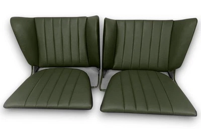 Rear bench emergency seats child seats suitable for Porsche 911 model & 912 dark green - Image 1 of 4