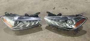 2014 2015 2016 2017 Maserati Ghibli Headlights Pair OEM - Picture 1 of 16