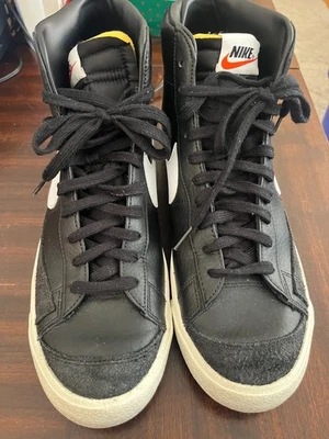 Size 11.5 - Nike Blazer '77 Vintage Mid Black Sail - Image 1 of 4