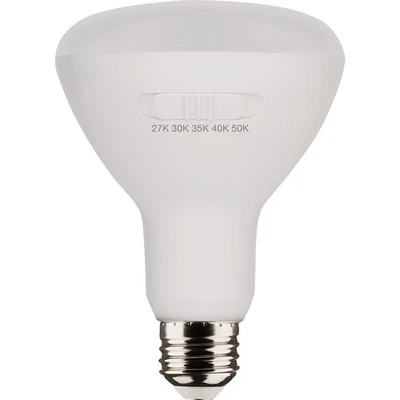 Satco 65W Equivalent 5CCT-Selectable BR30 Medium Dimmable LED Floodlight Bulb - Image 1 of 3