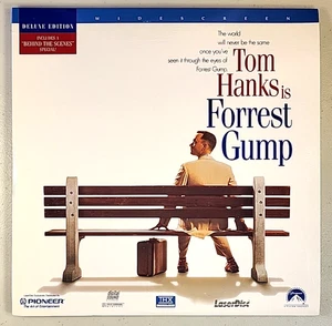 FORREST GUMP, Laserdisc, 2 discs (VG close to LN) Widescreen, THX, Tom Hanks - Picture 1 of 7