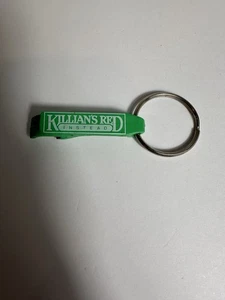 Llavero abridor de botellas rojo irlandés vintage George Killians llavero cerveza Lager - Imagen 1 de 1