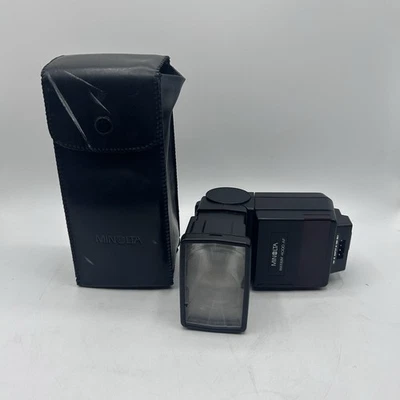 MINOLTA MAXXUM 4000 AF FLASH AJUSTABLE Y DIRECCIONAL - BUEN ESTADO. Foto 1 de 4