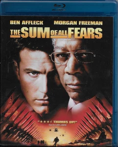 The Sum of all Fears Standard Edition 2002 Blu-Ray Movie Like New with Slipcover - Picture 1 of 3