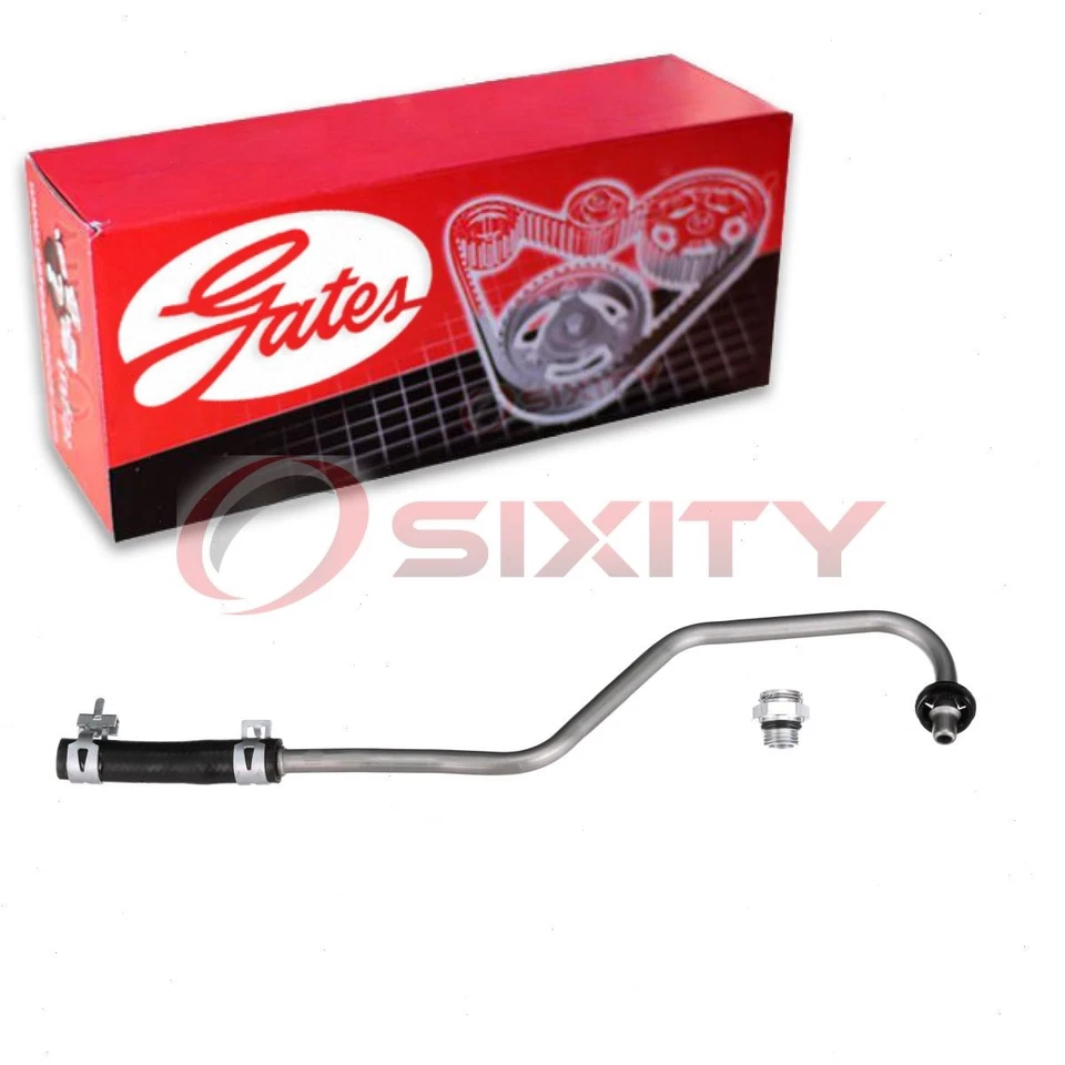 Línea de refrigerante turbocompresor de retorno Gates para Ford F-250 Super Duty 2011-2016 yk Foto 1 de 4