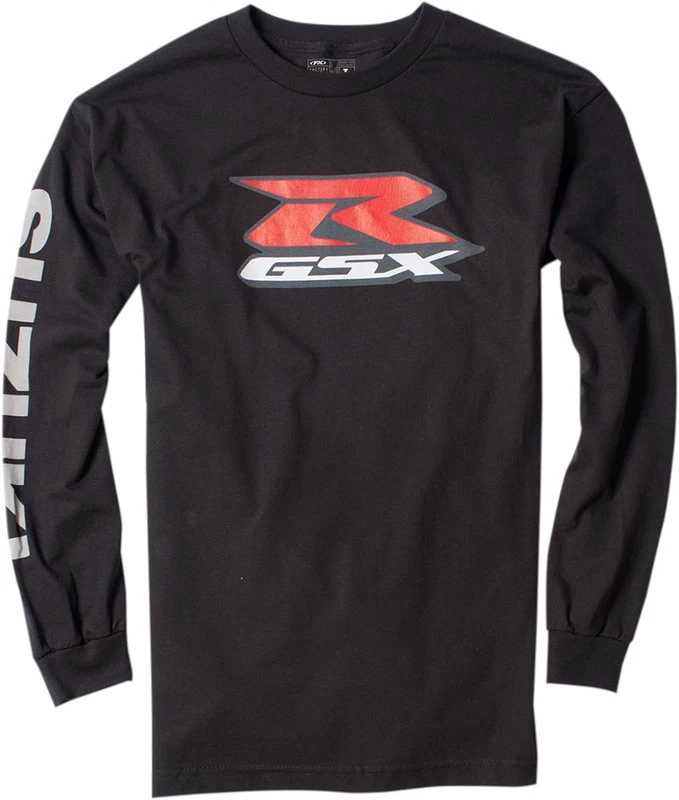 Заводская черная рубашка с длинным рукавом Effex Suzuki GSXR - Изображение 1 из 1