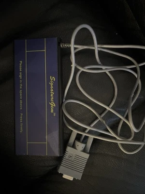 Almohadilla de firma electrónica Topaz SignatureGem 1x5 T-S261-HSB-R sin bolígrafo Foto 1 de 2