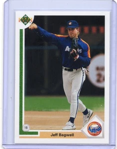 1991 Upper Deck Jeff Bagwell [Rookie] #755 Houston Astros - Picture 1 of 2