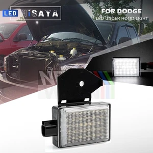 For RAM 1500 2500 3500 4500 5500 LED Under Hood Light White Hood Courtesy Lamp - Picture 1 of 13