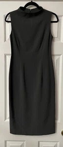 THEORY Betty 2 Urban Sleeveless Wool Blend Sheath Dress, Size 2 - Picture 1 of 7