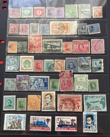 URUGUAY STAMPS - USED - INCLUDING PRE-DECIMAL Cover