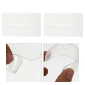 4 Pairs Anti-wear Heel Stickers Cushions Portable Pads Travel Liners - Picture 1 of 12