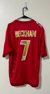 England Auswärtstrikot 2006 Beckham #7 (L) - Bild 1 von 2