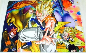 Dragonball Z Anime Manga Spannbettlaken Spannbetttücher bettlaken Bed sheet  - Picture 1 of 1