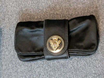 Auténtico bolso de mano Gucci Hysteria negro seda Foto 1 de 4