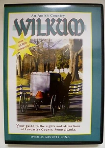 WILKUM An Amish Country DVD Lancaster County Pennsylvania Documentary w/ Guide - Foto 1 di 4