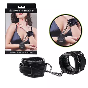 Adjustable Handcuffs Fetish Wrist Cuffs Restraint Bondage Gear Sub/Dom BDSM - Picture 1 of 7