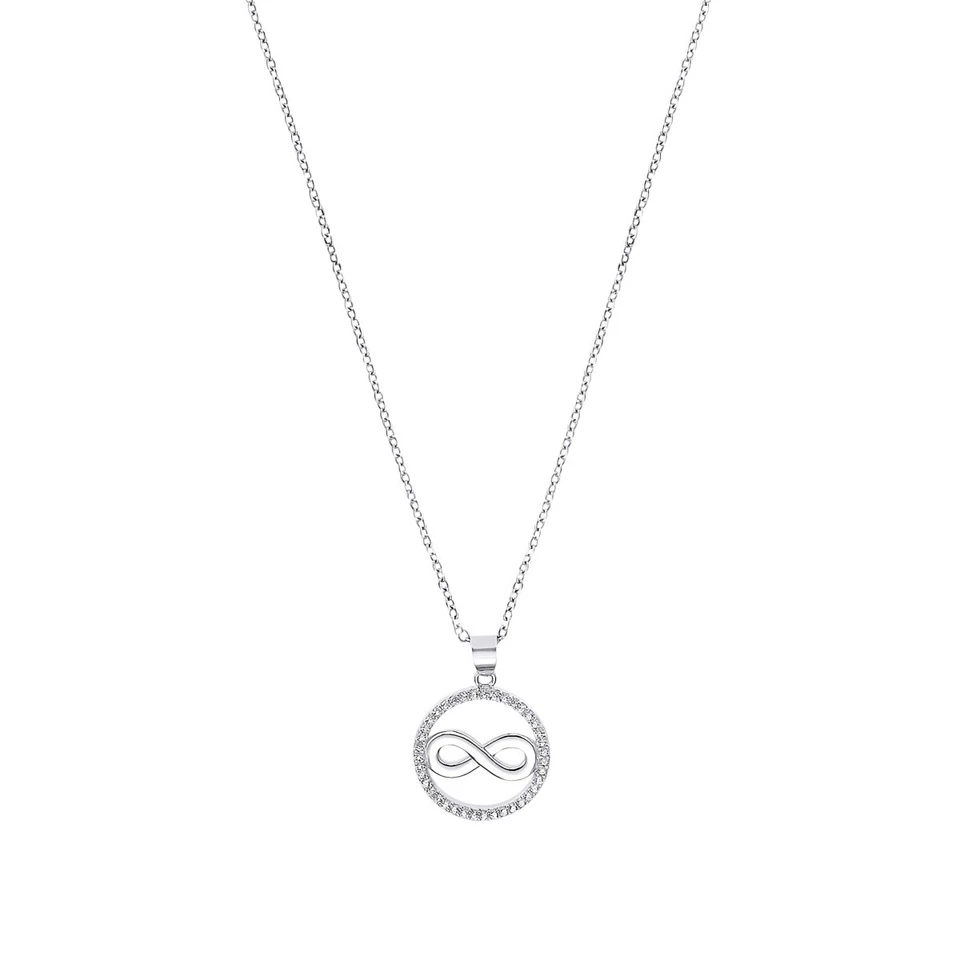 Collar mujer S.Oliver Jewel plata circonita infinito 2032567 Foto 1 de 1