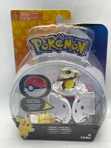 2017 Tomy Pokémon Poké Ball Pops Open Cubone + Poké Ball Figure - NIP - Picture 1 of 2