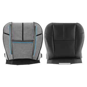 Driver+Passenger Side Leather Seat Cover Kit for Chevy Silverado 2007-2014 - Imagen 1 de 12