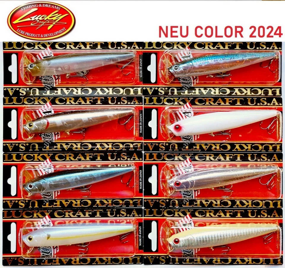 Lucky Craft Gunfish 115 NF, Angeln, Japan Wobbler, Köder, Hecht, Raubfische - Bild 1 von 1