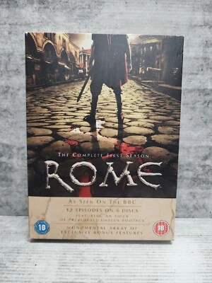 Rome Season 1. DVD Box Set Roman Empire Epic HBO TV Series 6 Disc REGION 2  - Image 1 of 2