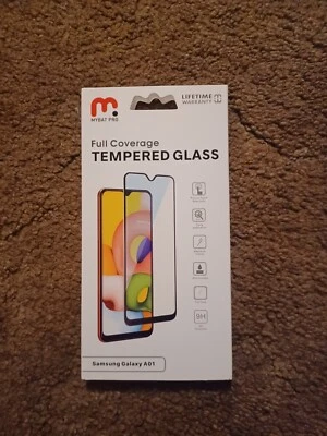 Mybat Pro Samsung Galaxy A01 Screen Protector Tempered Glass Full Coverage 9H... - Image 1 of 2