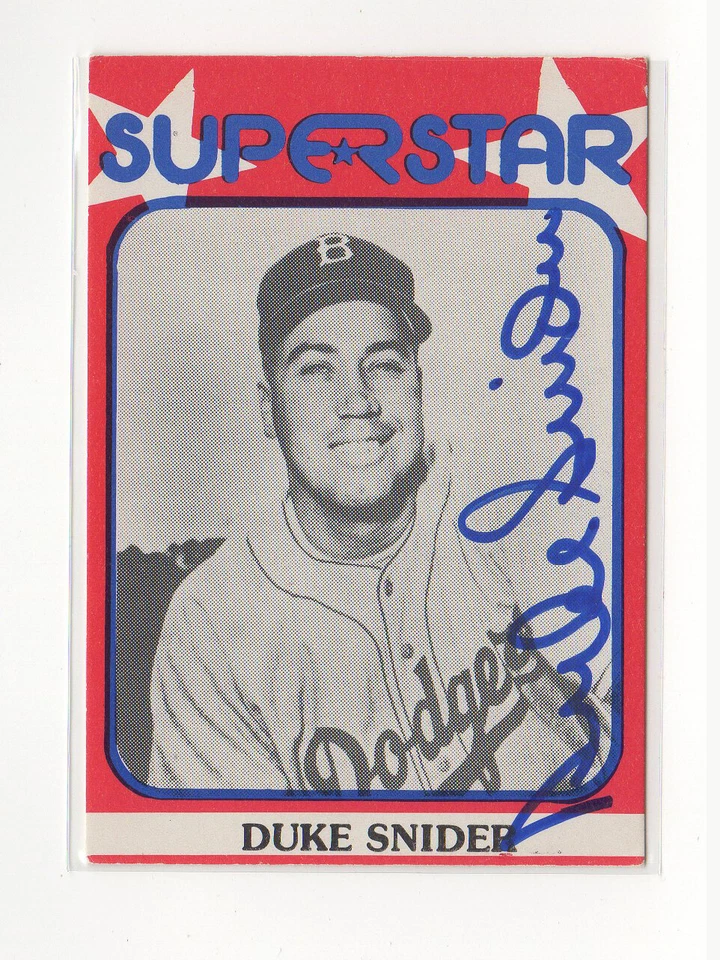 YOU PICK - Los Angeles Dodgers N-Z SIGNED AUTO AUTOGRAPH STAR *FREE SHIPPING* - Image 1 of 1