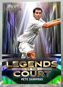2024 Topps Grafito Pete Sampras Leyendas de la Corte Refractor #LOC-PS SP - Imagen 1 de 3
