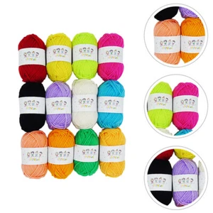 12pcs Einzelnen Strang Garn Nähen Woll Garn Kinder Woolen Garn - Bild 1 von 12
