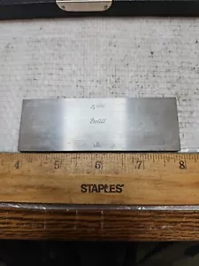 DoALL 4" RECTANGULAR GAGE BLOCK NO. 3551 - Picture 1 of 7