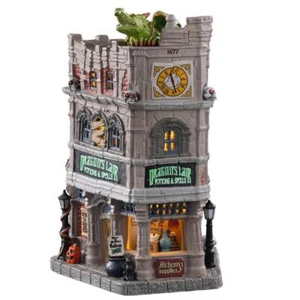 Lemax Spooky Town 2020 Dragon's Lair Potions & Spells #05615 NRFB Village Lit * - Bild 1 von 3