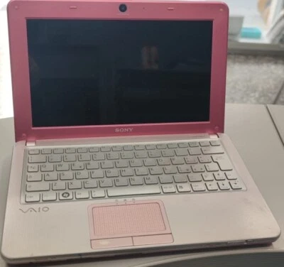 Sony Vaio VPCW11S1E Rosa Intel Atom N280 - 10,1" - Ram 1GB - HD 160GB - Immagine 1 di 4