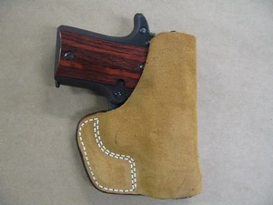 Leather Inside The Pocket ITP Concealment Handgun Holster For..Choose Gun Model - Picture 1 of 12