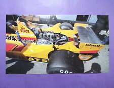 altes Poster Hans Joachim Stuck ATS Ford Formel 1 Grand Prix 1979, 24x42cm