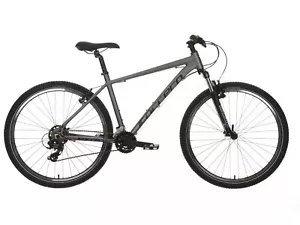 Carrera Valour Mens 14-Speed Grey Mountain Bike - 18'' Medium (Chipped Paint) B+ - Picture 1 of 24