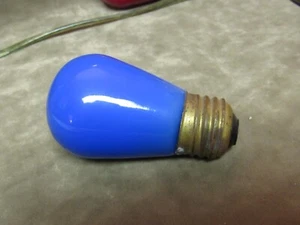 Lampadina Westinghouse 10W vintage anni 40 colore blu freddo forma oblunga funzionante - Foto 1 di 2