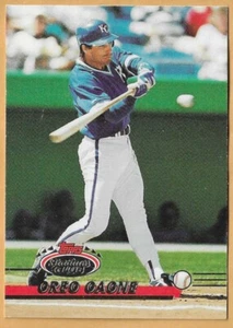 Greg Gagne Kansas City Royals #631 - Topps Stadium Club casi nuevo-como nuevo 1993 - Imagen 1 de 2