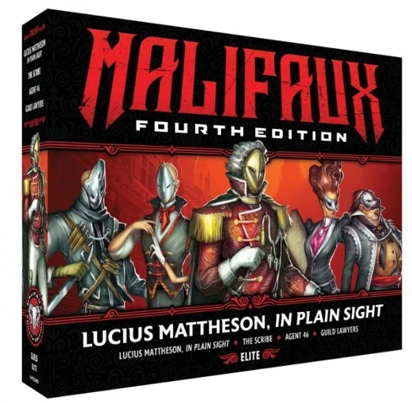 Malifaux 4ta Edición Lucius Mattheson, a la vista simple (Miniaturas de Wyrd)  Foto 1 de 1