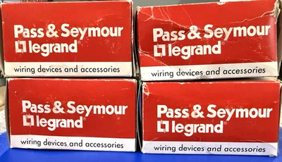 (Lote de 4) RECEPTÁCULO EMPOTRADO PASS &SEYMOUR LEGRAND 5760 60 Amp 3PH 250V Foto 1 de 4