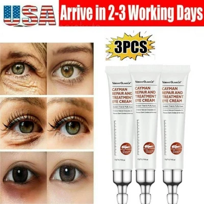 3 Pack Rapid Reduction Eye Cream Reduce Under- Eye Bags, Wrinkles, Dark Circles - Image 1 of 4
