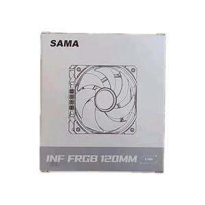 SAMA Fixed RGB PC Case Fan 120mm Fan 12V 5V 3Pin High Performance High... - Picture 1 of 2